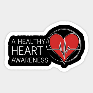 Heart Health Awareness Sticker
